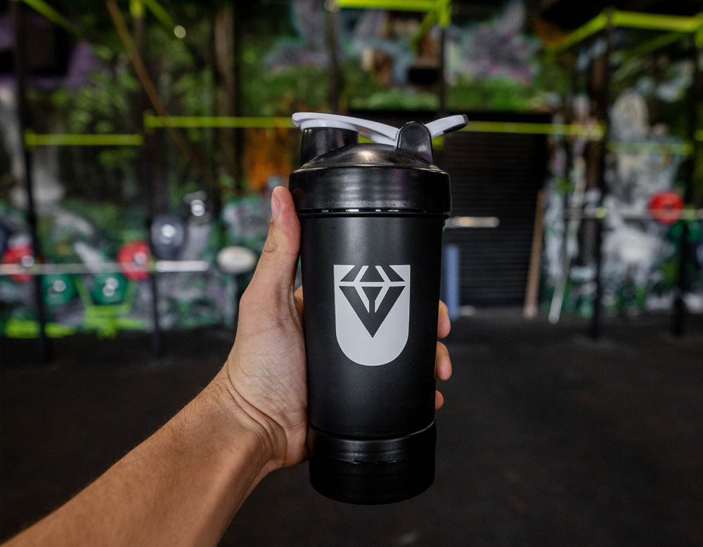 UNIQ 500ml Compartment Shaker Bottle