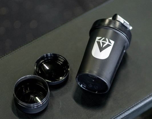 UNIQ 500ml Compartment Shaker Bottle
